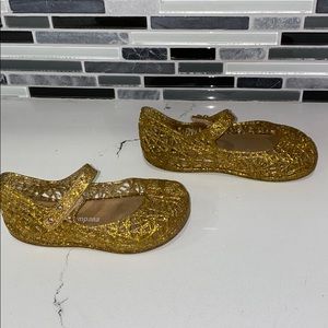 Gold zigzag mini Melissa campana 9C